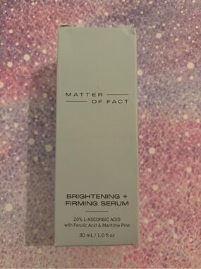 BNIB Brightening + Firming Serum by Matter of Fact